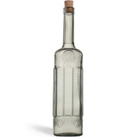 Пляшка з корком TOSCANA, 700 мл, сірий